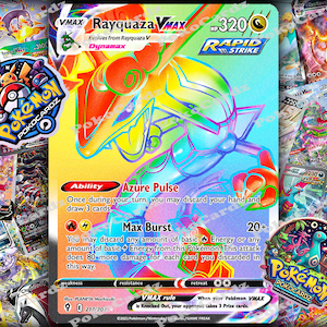 vRayquaza VMAX · Evolving Skies (EVS) #217-proxykaart
