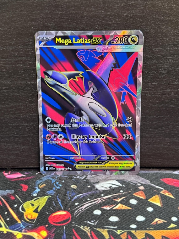 Mega Latias Ex  Mega Evolution (MEG) #163 Custom Card - Etsy