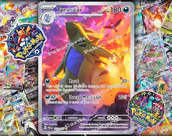 Tyranitar · Paldea Evolved (PAL) #222 Proxy Card