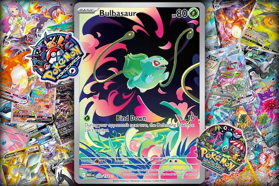 Bulbasaur  Mega Evolution (MEG) #133 Custom Card - Etsy