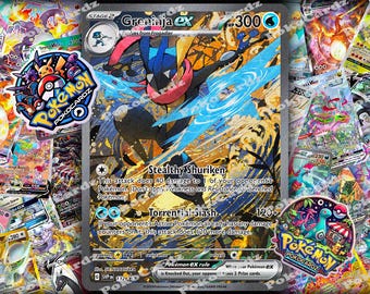 Greninja ex · Scarlet & Violet Promos (SVP) #132 Karta proxy