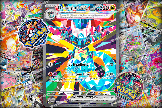 Dragapult Ex  Prismatic Evolutions (PRE) #165 Proxy Card - Etsy