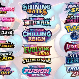Sword & Shield Sticker Set Bundle