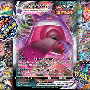 Gengar VMAX · Fusion Strike (FST) #157 Proxy Card