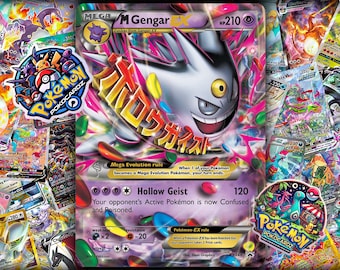 MゲンガーEXポケモンカード - Etsy 日本