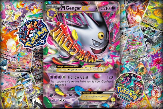 m gengar pokemon card M Gengar X