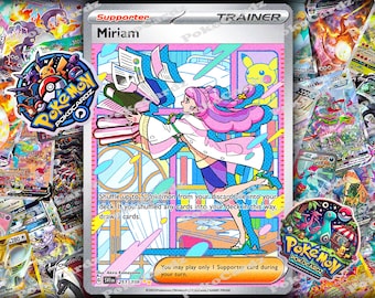 pokemon tcg scarlet and violet 251 198 miriam trainer card Pokmon TCG Miriam 251/198 Scarlet & Violet Base BGS 9