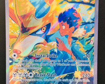 Hop's Zacian Ex · Journey Together (JTG) #186 Proxy Card - Etsy