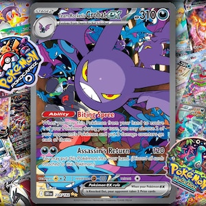 Team Rockets Crobat ex · Destined Rivals (DRI) #234 Proxy Karte