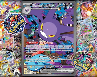 Tarjeta proxy n.° 234 de Crobat ex del Equipo Rocket · Destined Rivals (DRI)