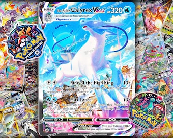 Ice Rider Calyrex VMAX · Chilling Reign (CRE) #203 Proxy Card