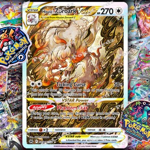 Hisuian Zoroark VSTAR · Crown Zenith (CRZ) #GG56 Proxy Karte