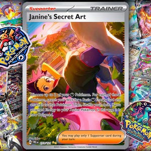 Janine’s Secret Art · Prismatic Evolutions (PRE) #173 Proxy Karte