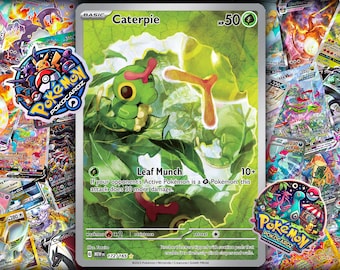 Caterpie 1st Edition Shadowless Proxy - Perfect Gift for Kids or