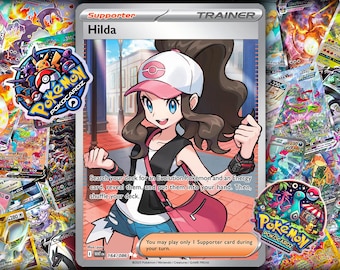 Hilda White Flare (WHT) #164 Proxy Card - Etsy Hilda White Flare (WHT) #164 Proxy Card - Etsy