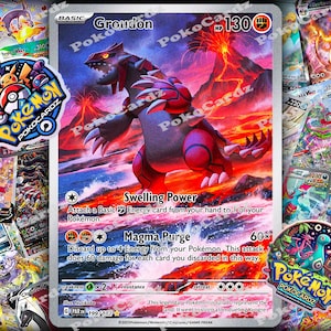 Groudon · Paradox Rift (PAR) #199 Proxy Karte