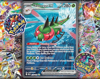 Tarjeta proxy n.° 228 de Yanmega ex · Destined Rivals (DRI)