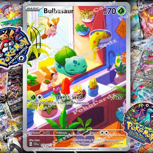 Bisasam · Stellar Crown (SCR) #143 Proxy Karte