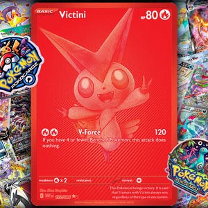 Victini · White Flare (WHT) #172 Proxy Card