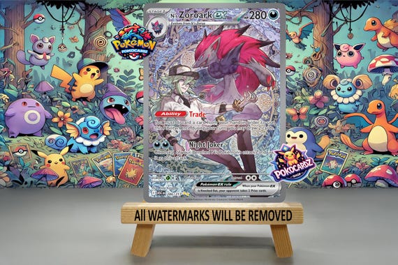 N's Zoroark EX Ascended Heroes (ASC) # 286 Custom Card - Etsy