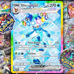 Glaceon ex · Prismatic Evolutions (PRE) #150 Proxy Karte