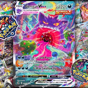 Gengar VMAX · Fusion Strike (FST) #271 Cartão proxy