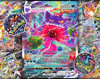 Gengar V Max 271/264 Fusion Strike - English Version Gengar V Max 271/264 Fusion Strike - English Version