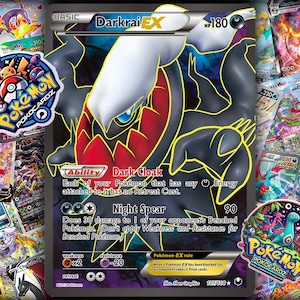 Darkrai Ex - Etsy UK