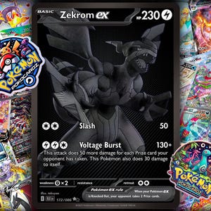 Zekrom ex · Black Bolt (BLK) #172 Proxy Card