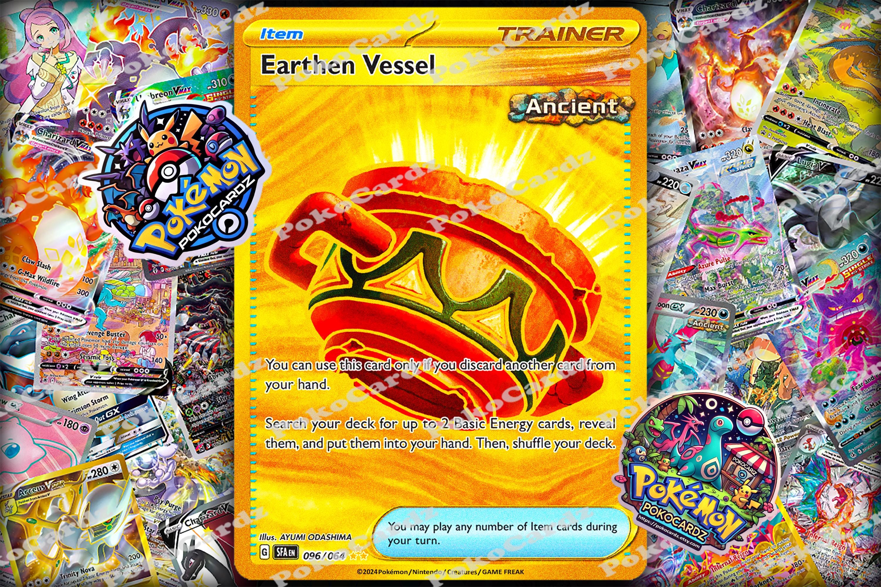 earthen vessel pokemon card value Earthen Vessel 2024 Scarlet & Violet: Shrouded Fable #096/064 Hyper Rare (Secret) Price Guide