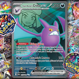 Team Rockets Crobat ex · Destined Rivals (DRI) #217 Proxy Karte