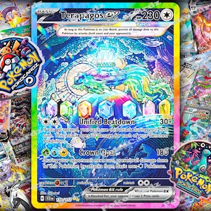 Terapagos ex · Stellar Crown (SCR) #170 Proxy Karte