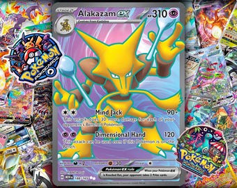 Tarjeta proxy Alakazam ex · 151 (MEW) #188