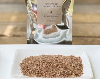 Applewood Smoked Sea Salt - Bulk salt