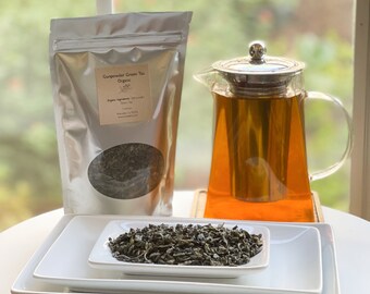 Gunpowder Green Tea - Loose Leaf Tea - Organic Green Tea