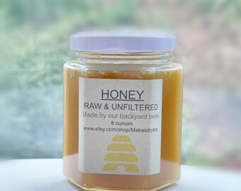 Raw Honey - Raw unfiltered honey