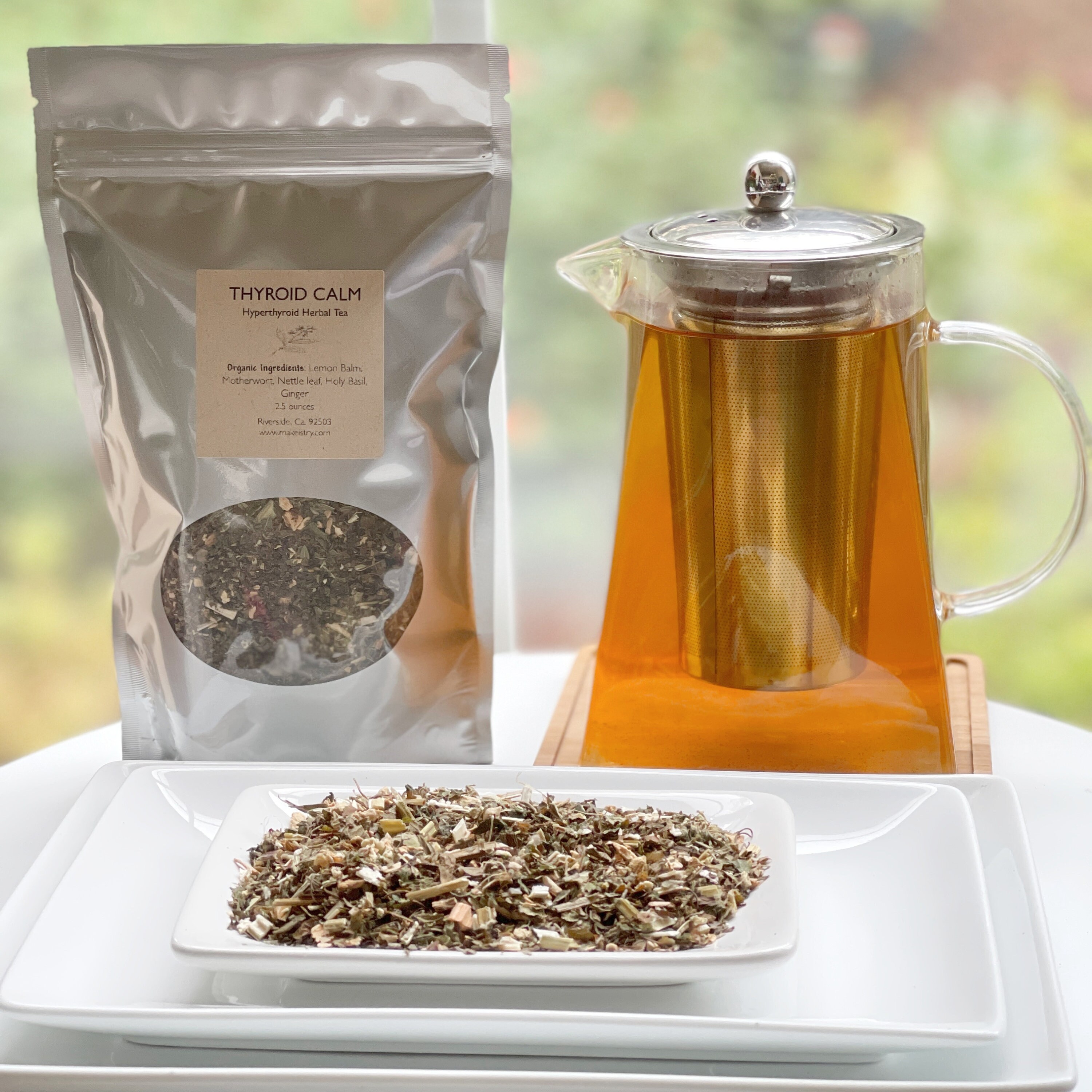 Tea for Hyperthyroid Health Thyroid Calm Tea Loose Leaf Tea Blend Etsy