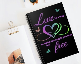 Polyamory Journal Rule Lined notebook, Polyamorous Diary, Notepad for Poly Household, Record your Poly Journey, Poly Household love notes