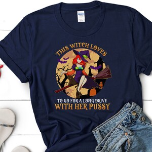 Navy.   Gift for sexy girlfriend.   Funny October shirt.