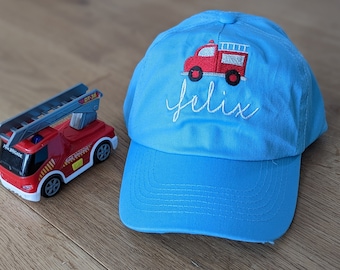 Basecap - Schildmütze - Sonnenhut für Kinder - Cap - Mütze - bestickt - personalisierbar mit Namen