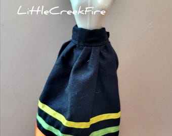 Black Ribbon Skirt for 11.5 inch doll (skirt only)
