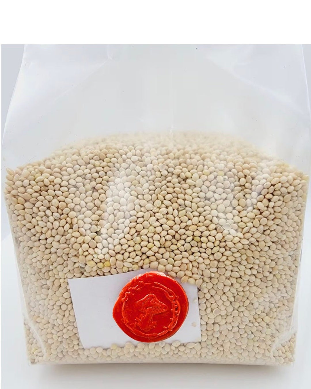 Premium Millet Grain Spawn Bag With Custom Injection Port Etsy