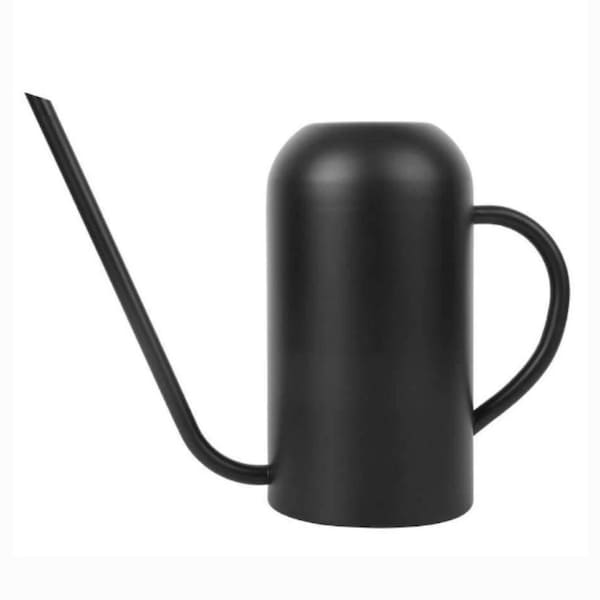 Matte Black Watering Can, Slow Pour Watering Can, Indoor Watering Can, Stainless Steel Watering Can