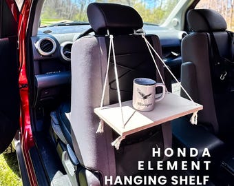 Hanging Shelf,  Honda Element Wooden Shelf, Camping Car Accessories, Baltic Birch Plywood,
