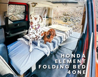 Honda Element Camper Kit | DIY Car Camping Bed Platform | Convertible Sleeping & Storage System | E-Life Campers 4One