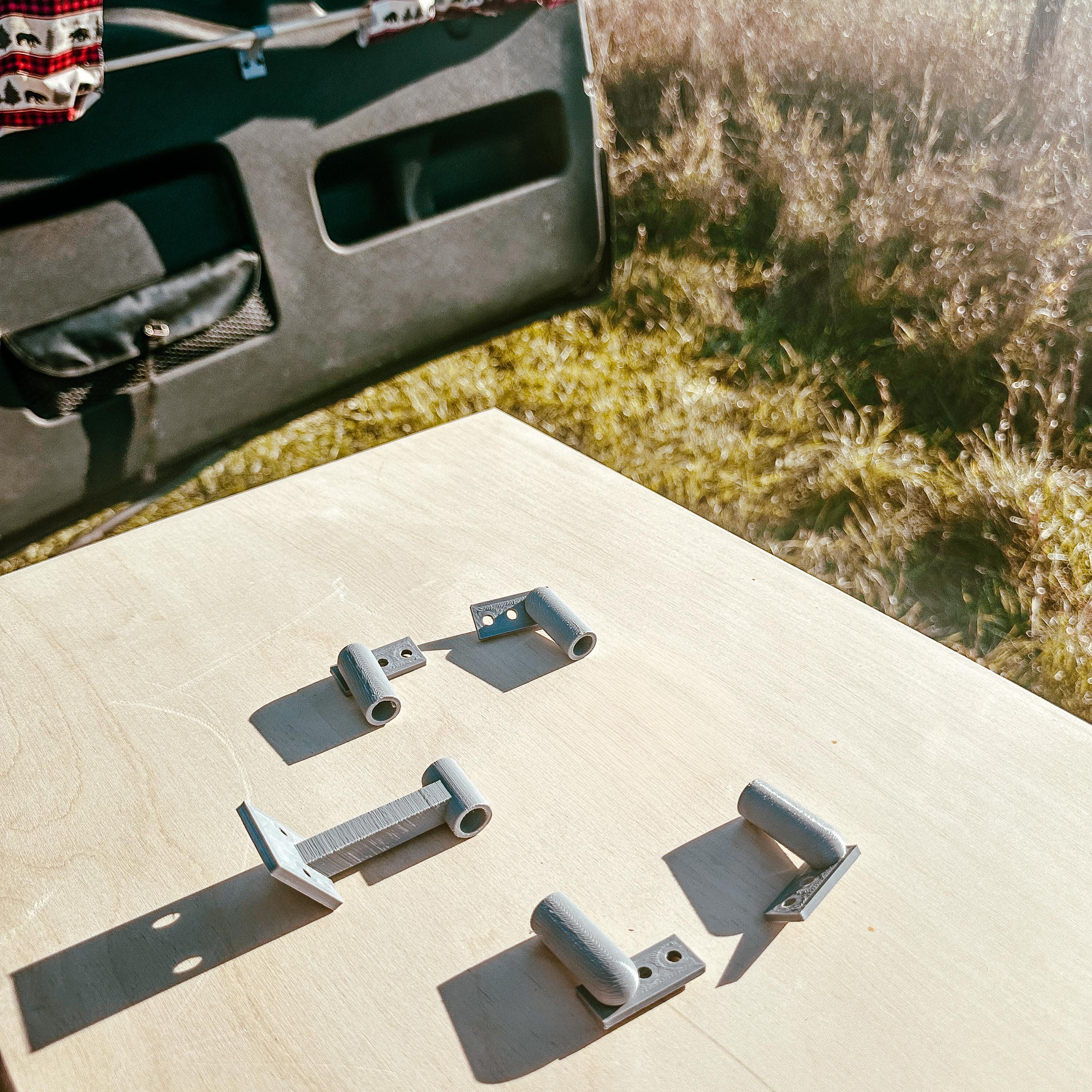 CR-V Rear Curtain Rod Kit 2002-2006 | Privacy Window Shade | Camper DIY ...