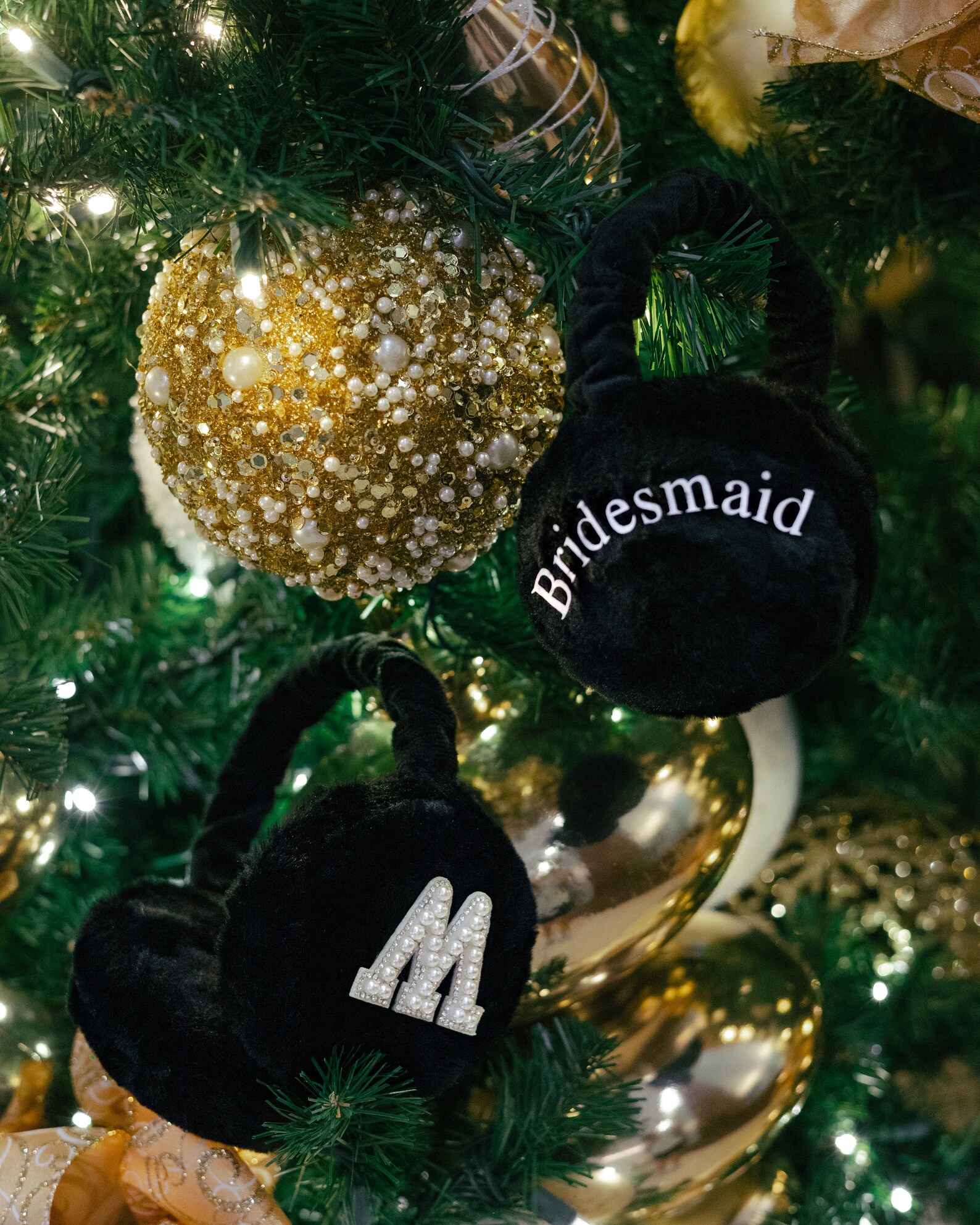 Bride Earmuffs Fluffy Ear Muffs Women Personalized Earmuffs Etsy