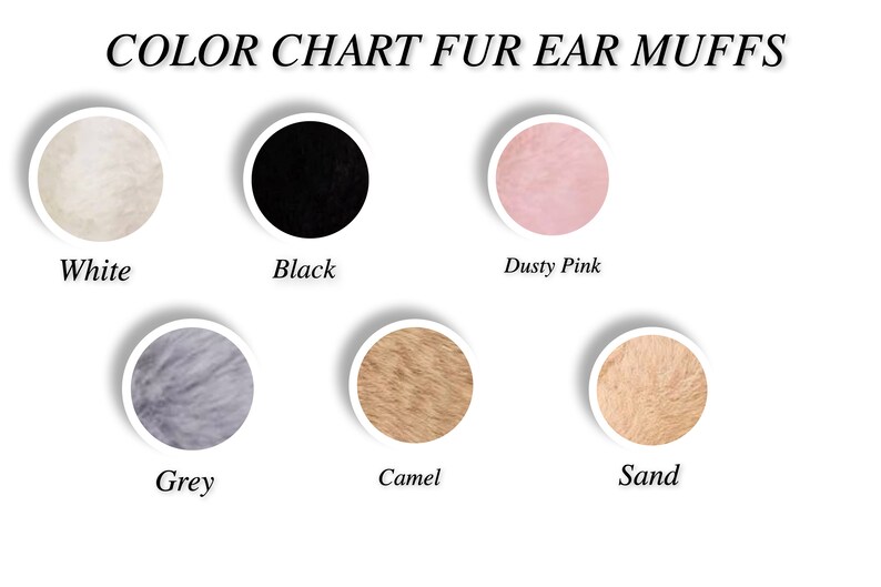 Bride Earmuffs Fluffy Ear Muffs Women Personalized Earmuffs Etsy