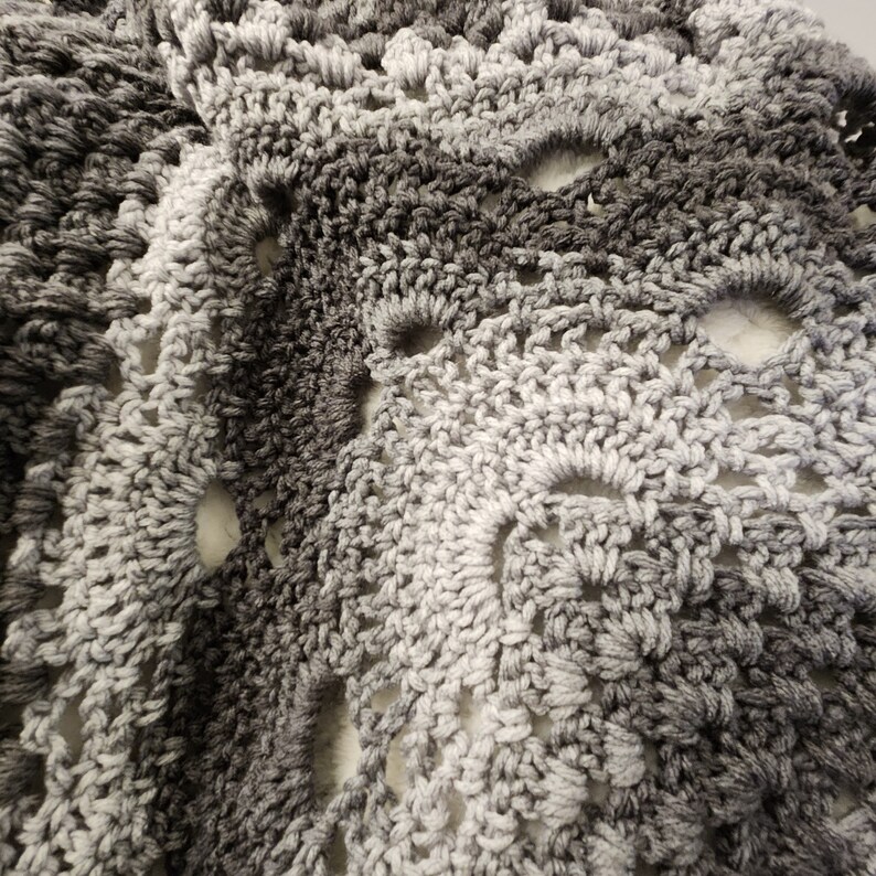 German Shell Blanket Square Etsy