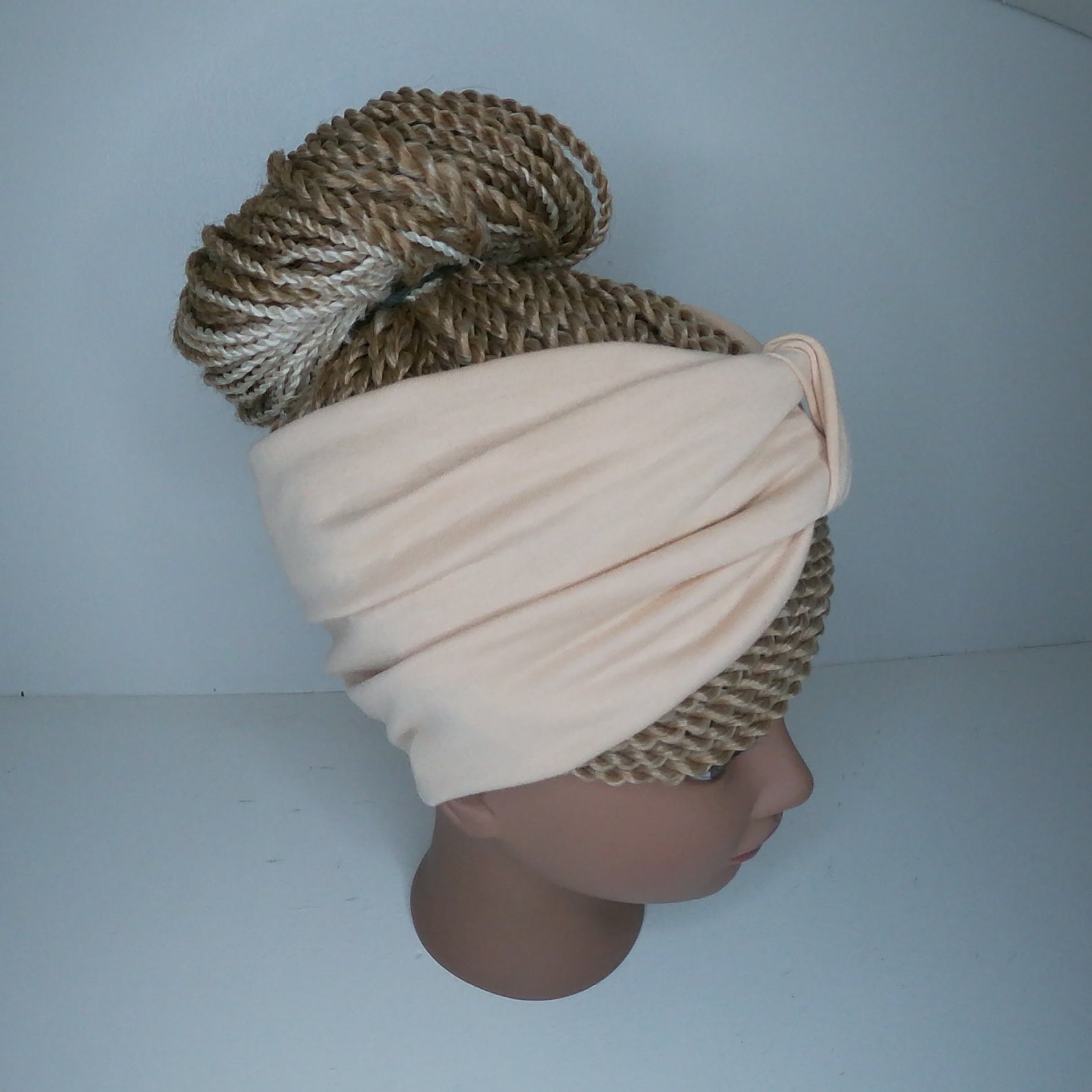 Senegalese Twist Wig Box Braid Passion Twist Headband Wig Bun - Etsy